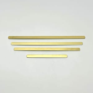 Brass Cuff 1/4" x 6" (10-400)- Finished Cuffs, Engraving/Stamping Supplies