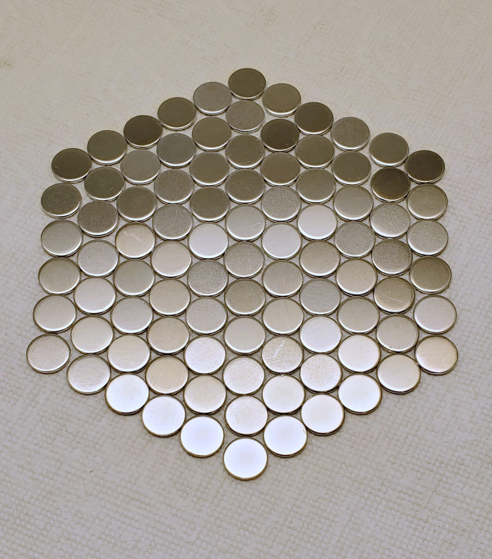 1 Aluminum ROUND/Circle Stamping Blanks (.063/ 1/16 Thick) Qty:50/100