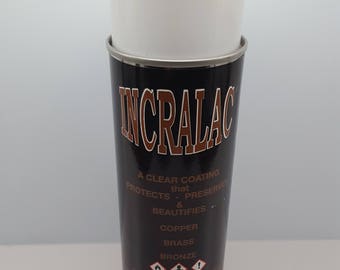 Incralac Metal Finish Coating for Brass, Copper, Bronze Items