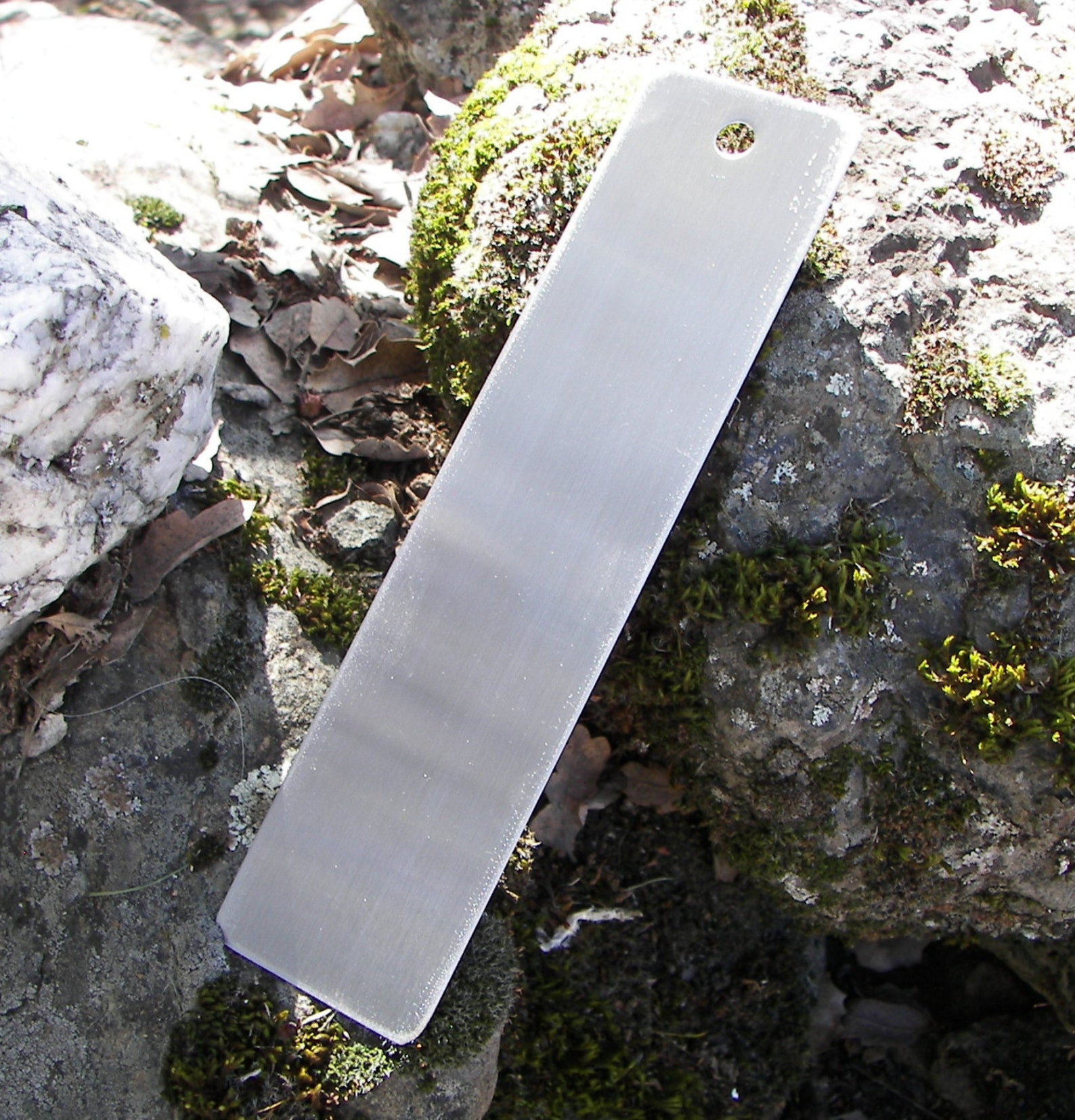 Stainless Steel Bookmarks 100 1.75 x 7 24 gauge Etsy