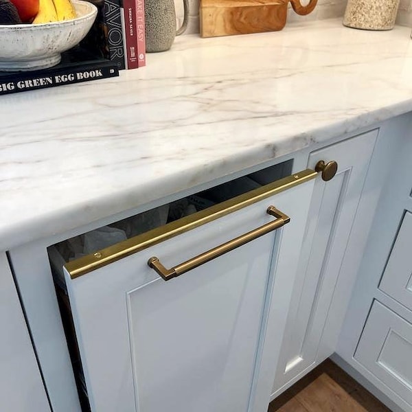 Brass Drawer Topper - 16 Gauge (.050"), Solid Brass