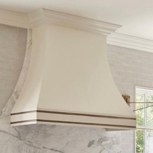 Jennifer&#39;s Brass hood trim, (6) pieces 16 gauge, .050&quot; brass with finished edges as detailed below