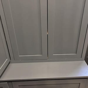 Molly's Trim Unlacquered Brass (Two Pieces): 3/4" x 30.8" w 1/2" lip, 16 Gauge, 3M Tape