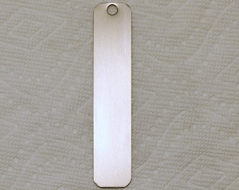 Aluminum Blank Metal Tag - .032 x 1 x 1 - One Hole