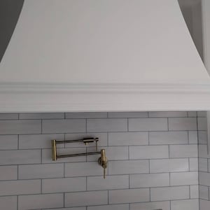 Zubin&#39;s Brass hood trim, (3) pieces 16 gauge, .050&quot; brass with finished edges as detailed below