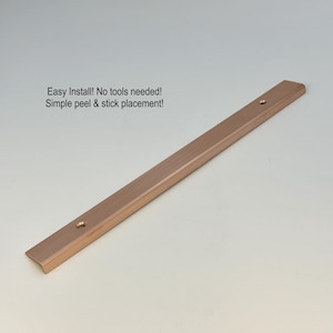 Copper Drawer Topper - Ready to Install - 36oz, Brushed #4 Finish, 3M Tape