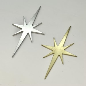 Star Ceiling/Wall Décor Accents (5-100)– Hand-Finished, Adhesive Ready
