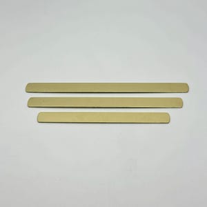Brass Cuff 1/2" x 7" (10-400)- Finished Cuffs, Stamping/Engraving Supplies
