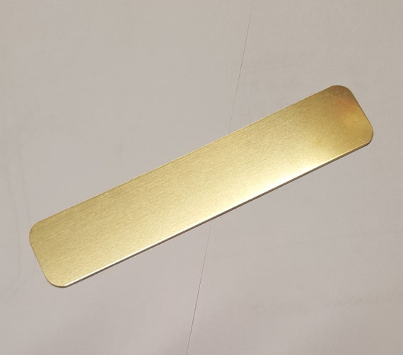 Aluminum Blank Metal Tag - .032 x 1 x 1 - One Hole