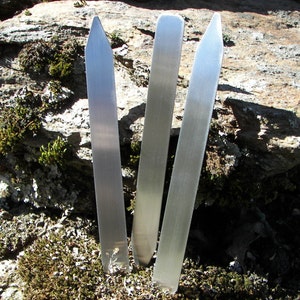 Troy's Plant Stakes (135) 5/8 "x 4 1/2" Edelstahl 24 Gauge (.024 ") Blumen- oder Kräuterpfähle, Pflanzenmarker, Gravur oder Handstempelung