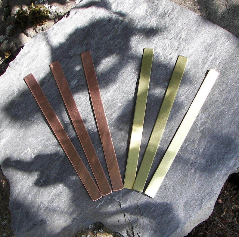 Stamping Blanks Brass cuffs 58 x 6 FINISHED CUFFS finished strips Hand Stamping etc. bracelet bangle