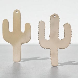 Cactus Ornament (10-200)- Stamping/Engraving Supplies