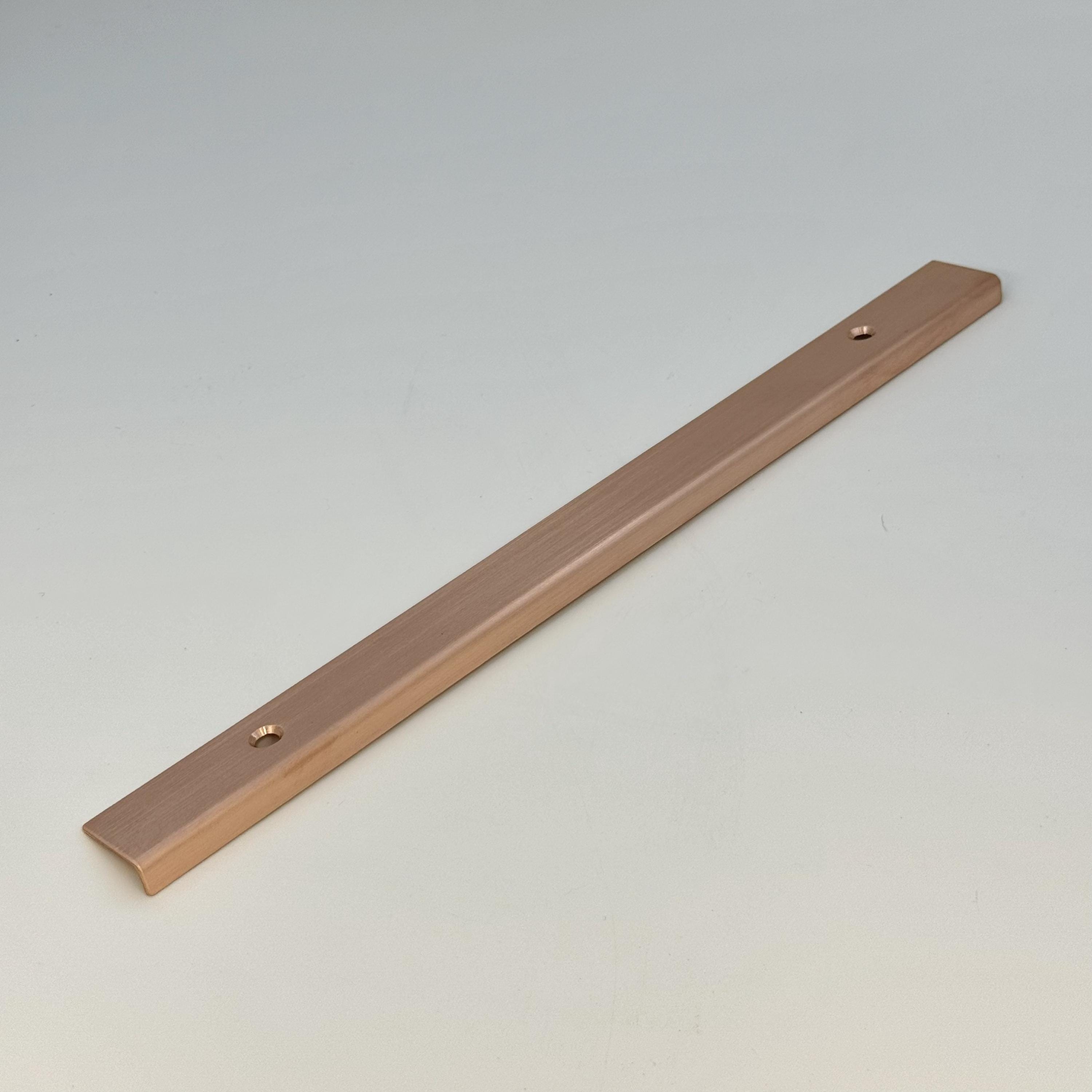 Copper U-channel Drawer Protector: 32 Oz Thick With Counter Sunk Holes ...