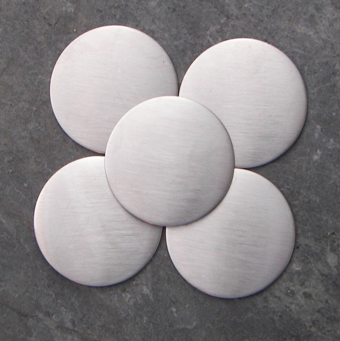 1/8" Brass 260 Plate Round Circle Disc 5" Diameter (.125&quot