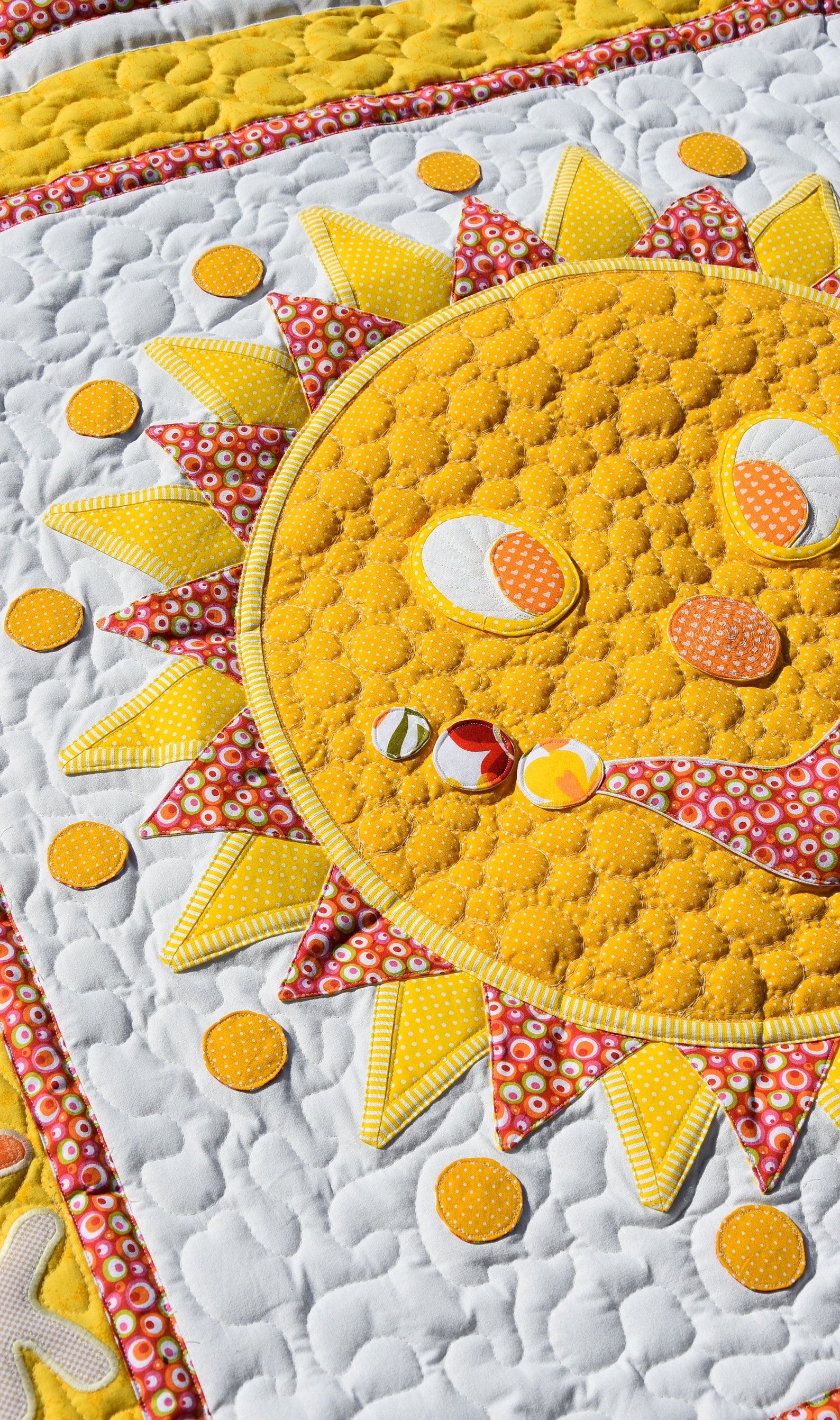 King Size Quilt Single Bed Quilt Sunshine Quilt Yellow Etsy