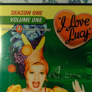 I LOVE LUCY Season One Volume One 4 Classic Episodes Incl. Lost Pilot on DVD