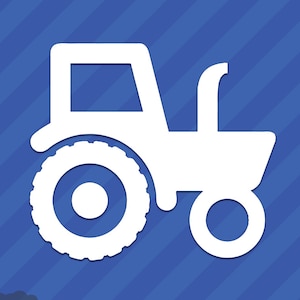 Tractor Vinyl Decal Sticker