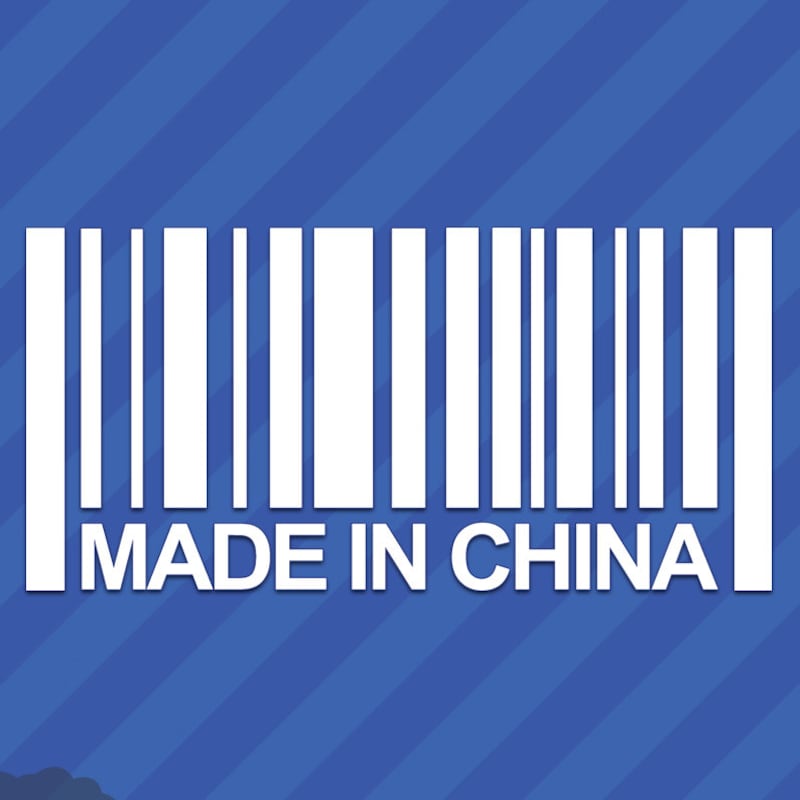Sticker Made in China - Etsy