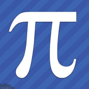 Pi Symbol Vinyl Decal Sticker Math 3.14