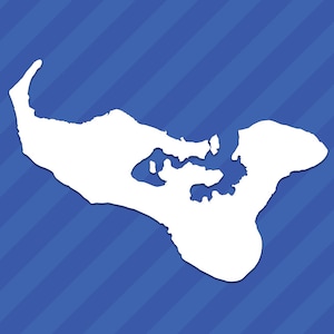 Tonga Outline Vinyl Decal Sticker