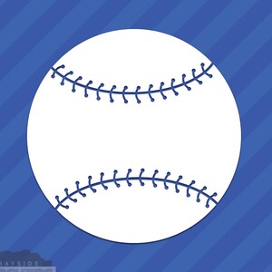 Baseball Vinyl Decal Sticker