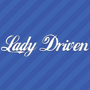 Lady Driven Vinyl Decal Sticker Drift Stance Illest Slammed JDM Hellaflush