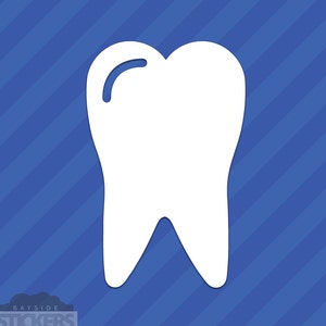 Tooth Vinyl Decal Sticker