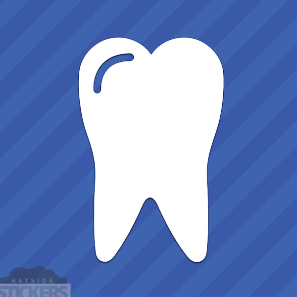 Tooth Vinyl Decal Sticker