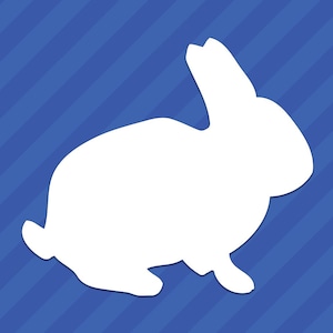 Bunny Rabbit Vinyl Decal Sticker