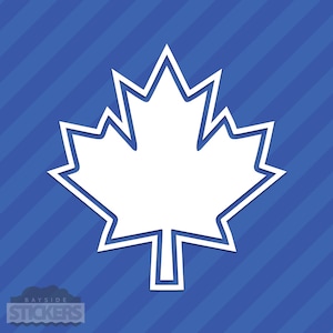 Kanadische Maple Leaf mit Outline Vinyl Aufkleber Sticker Kanada