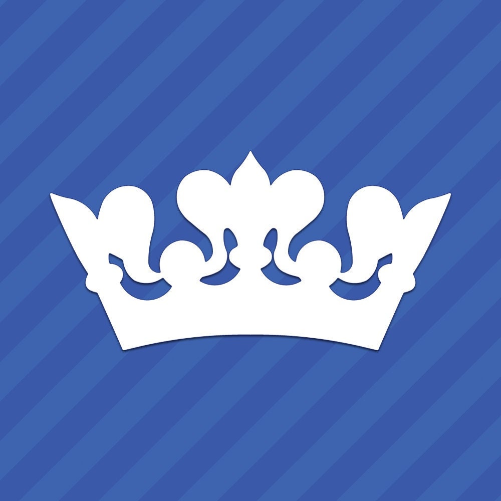 Crown Vinyl Decal Sticker