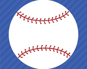 Baseball Vinyl Decal Sticker