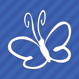 Butterfly Vinyl Decal Sticker
