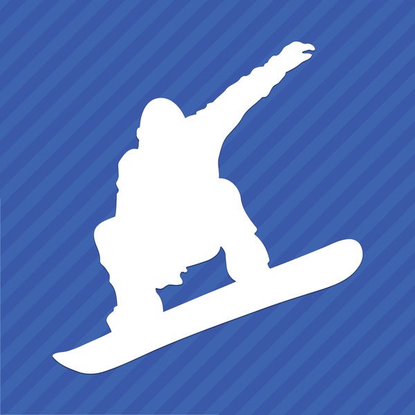 Snowboarder Vinyl Decal Sticker