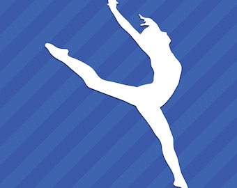 Dancer Vinyl Decal Sticker