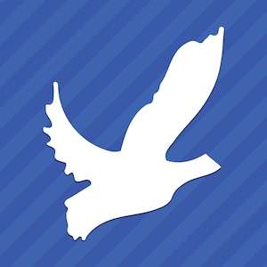 Bird Flying Vinyl Decal Sticker