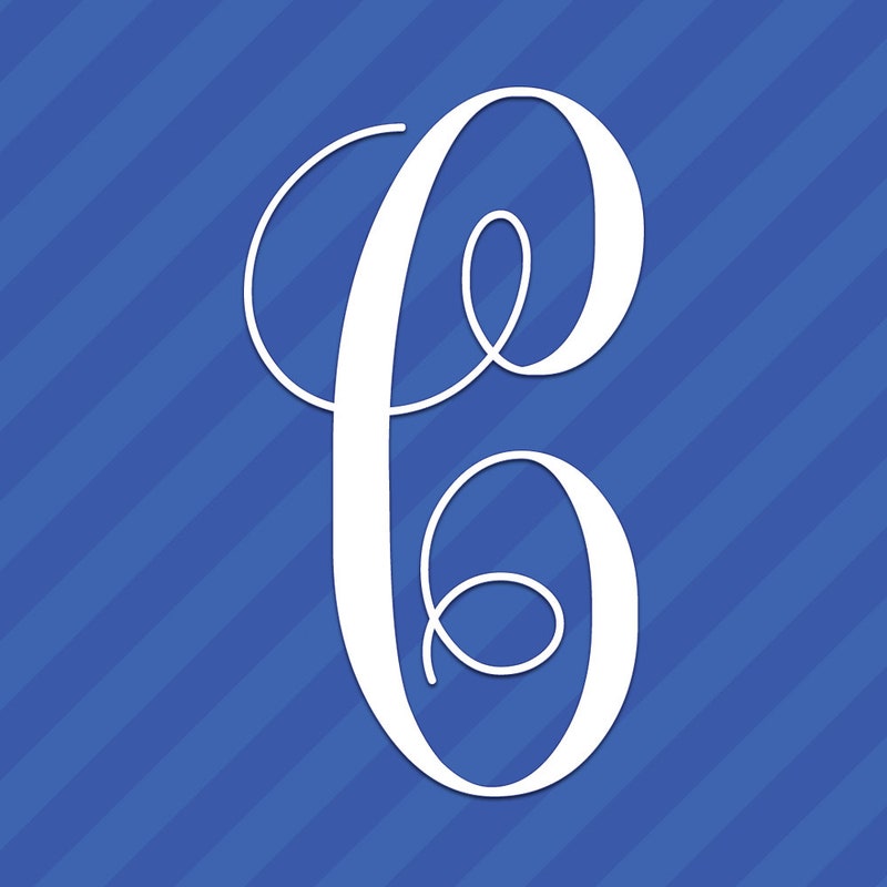 Letter C Monogram - Etsy