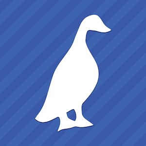 Ente Vinyl Aufkleber Aufkleber