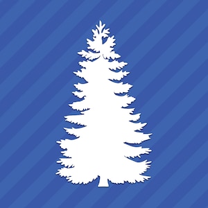 Evergreen Tree Vinyl Decal Adesivo