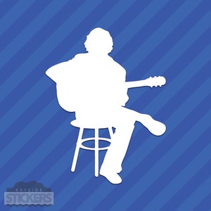 Guitare lecteur Vinyl Sticker autocollant