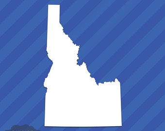 Idaho-ID staat overzicht Vinyl Decal Sticker