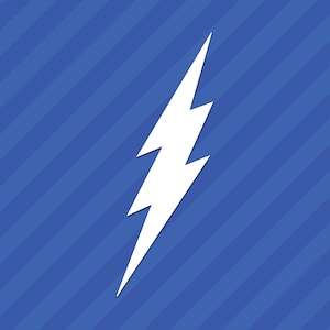 Lightning Bolt Vinyl Decal Sticker