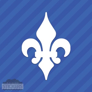 Fleur De Lis Symbol Vinyl Decal Sticker