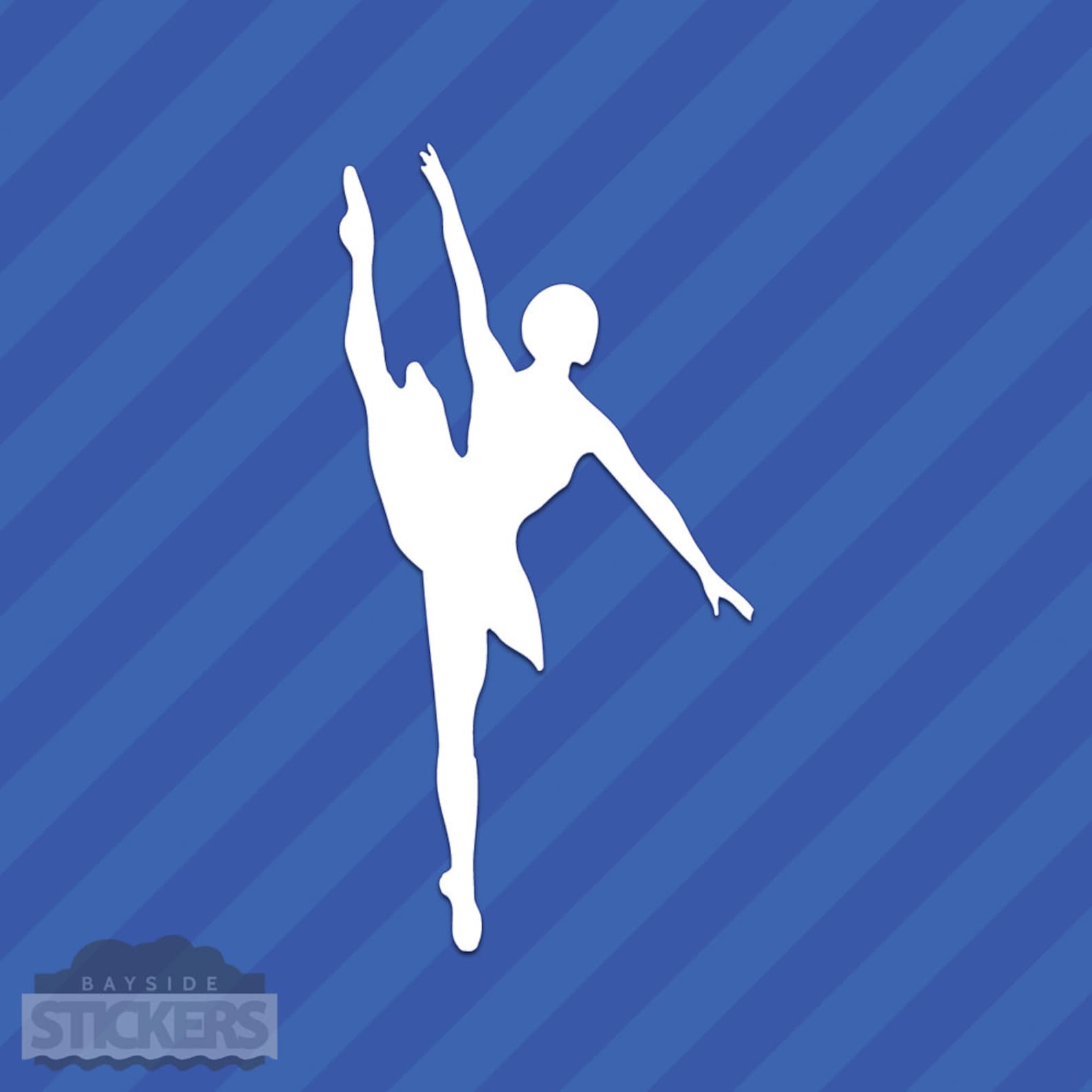 Ballet Dancer Vinyl Decal Sticker Ballerina Dancing - Etsy