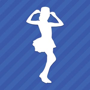 Dancer Vinyl Decal Sticker