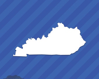 Kentucky KY staatliche Gliederung Vinyl Aufkleber Sticker
