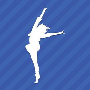 Dancer Vinyl Decal Sticker