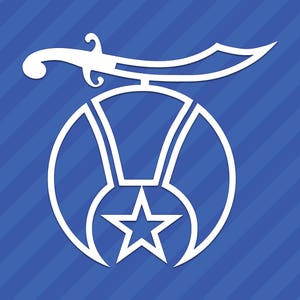 Shriner Symbol Vinyl Decal Sticker