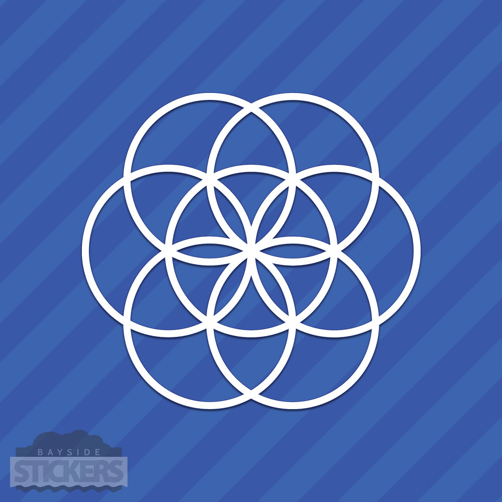 Seed Of Life Vinyl Decal Sticker