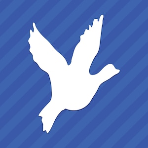 Bird Flying Vinyl Decal Sticker